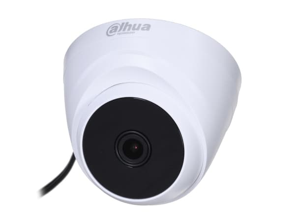 Dahua Technology Cooper DH-HAC-T1A21-0280B, Videovalvontajärjestelmän turvakamera, Ulkona, Langallinen, 46,9 m, Katto/Seinä/Tanko, Valkoinen