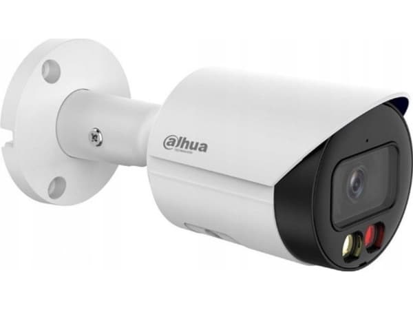 Dahua Technology WizSense IPC-HFW2249S-S-IL-0280B, IP-sikkerhetskamera, Inne & Ute, Koblet med ledninger (ikke trådløs), Vegg, Hvit, Kule (form)