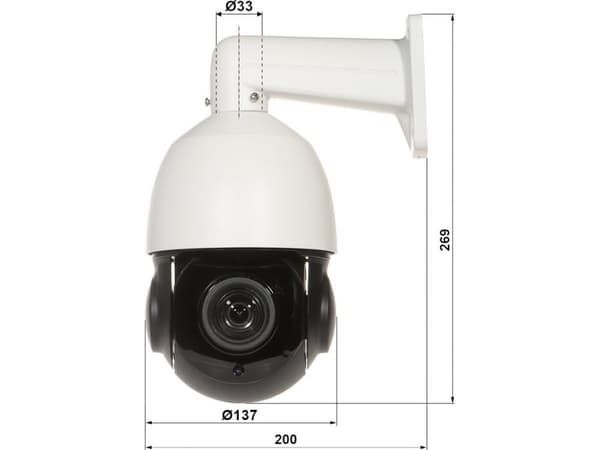 IP SPEED DOME CAMERA OUTDOOR OMEGA-23P18-8 - 1080p 5,35 & nbsp; ... 96,3 & nbsp; mm