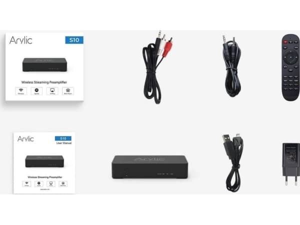 Arylic Arylic S10 Multiroom Streamer Wi-Fi, BT, Ethernet (Beginner Friendly)