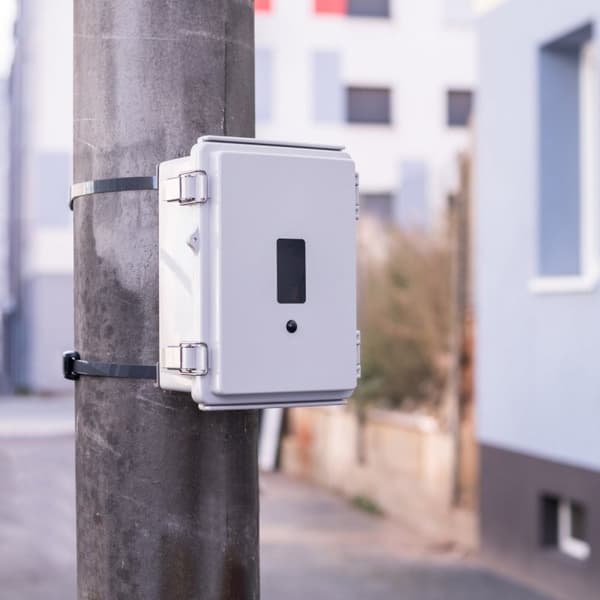 4G övervakningskamera i kopplingsbox, dold utomhus övervakningskamera, 1 års batteritid, 1080p
