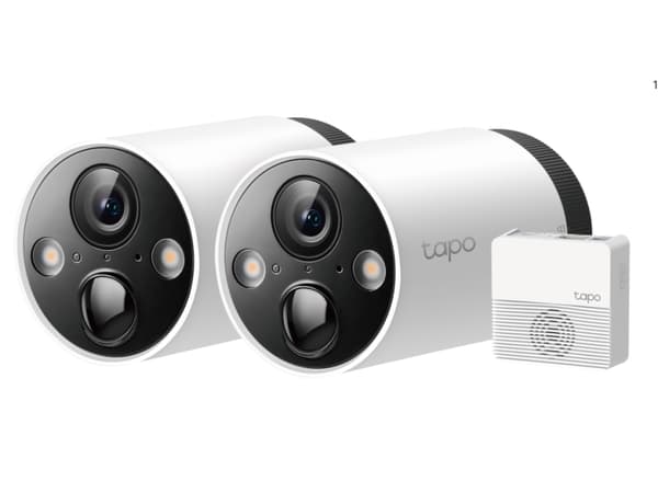 TP-Link Tapo C420S2, IP-turvakamera, Sisätila ja ulkotila, Langaton, Seinä, Valkoinen, Polttimo