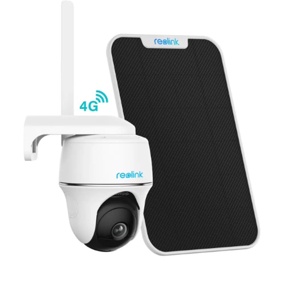 Wireless PTZ camera Reolink Go PT Plus 2K 4MP + Solar panel + 32GB memory card