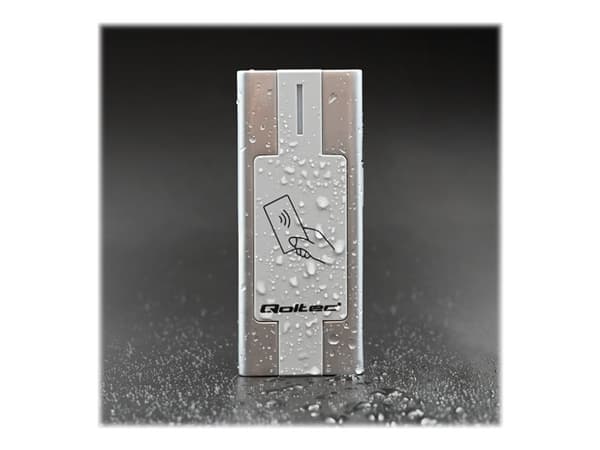 Qoltec - RF-läsare - 125 KHz - silver