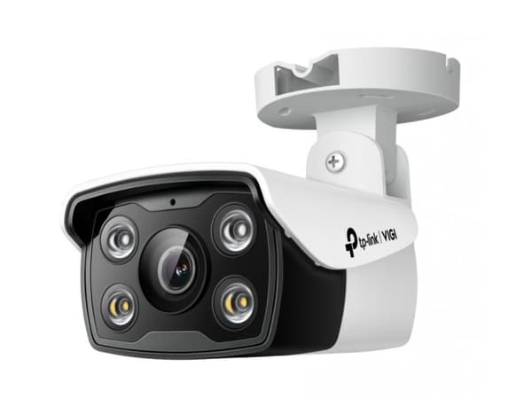 TP-Link VIGI C340, IP-sikkerhetskamera, Utendørs, Koblet med ledninger (ikke trådløs), Tak/vegg/stang, Sort, Hvit, Kule (form) Sort, Hvit