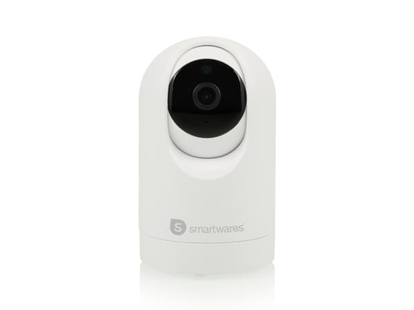 Smartwares CIP-37553, IP-sikkerhetskamera, Innendørs, Trådløs, Bord, Hvit, Kuppel