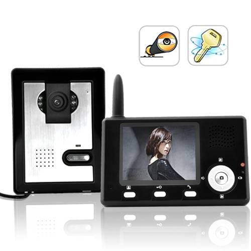 Trådlös videoporttelefon med fjärrlåsstyrning