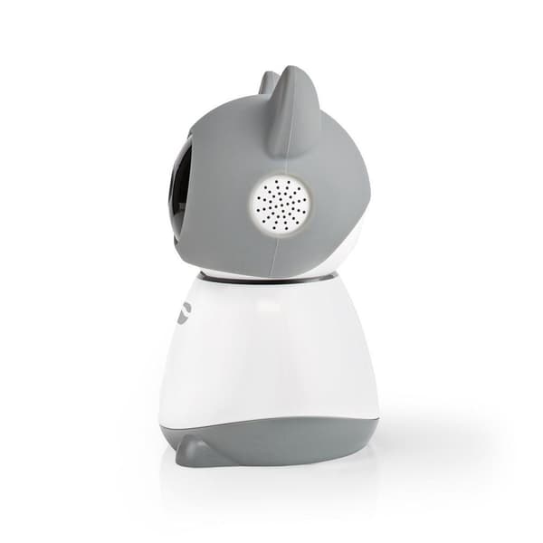 Nedis SmartLife Innendørs kamera | Wi-Fi | Full HD 1080p | Panorering og vipping | Cloud Storage (valgfritt) / microSD (ikke inkludert) | Med bevegels