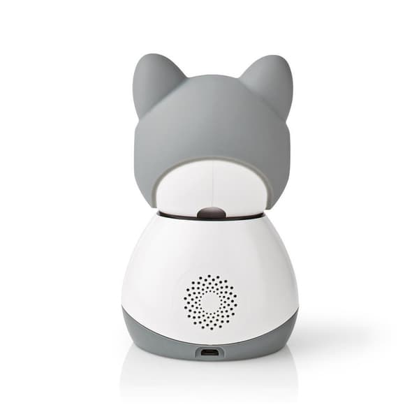 Nedis SmartLife Innendørs kamera | Wi-Fi | Full HD 1080p | Panorering og vipping | Cloud Storage (valgfritt) / microSD (ikke inkludert) | Med bevegels