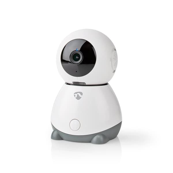 Nedis SmartLife Innendørs kamera | Wi-Fi | Full HD 1080p | Panorering og vipping | Cloud Storage (valgfritt) / microSD (ikke inkludert) | Med bevegels