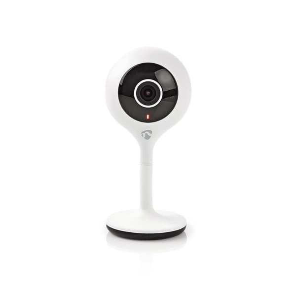 Nedis SmartLife Innendørs kamera | Wi-Fi | Full HD 1080p | Cloud Storage (valgfritt) / microSD (ikke inkludert) | Med bevegelses sensor | Nattsyn | Hv