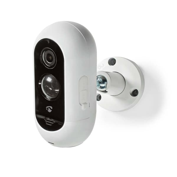 Nedis SmartLife Ulkokamera | Wi-Fi | Full HD 1080p | IP65 | Maks. akunkesto: 6 Kuukautta | MicroSD (ei sisälly) / Pilvipalvelutallennus (valinnainen)