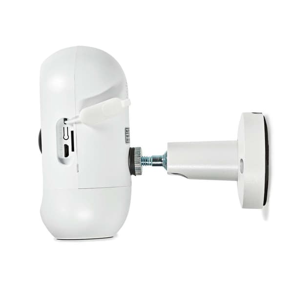 Nedis SmartLife Ulkokamera | Wi-Fi | Full HD 1080p | IP65 | Maks. akunkesto: 6 Kuukautta | MicroSD (ei sisälly) / Pilvipalvelutallennus (valinnainen)