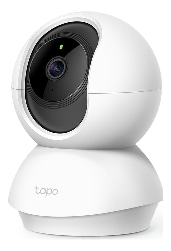 tplink Pan/Tilt Wi-Fi-kamera for hjemmesikkerhet, høyoppløselig video
