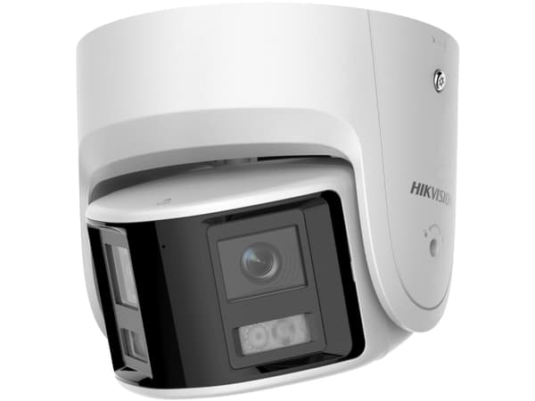 Hikvision Pro Series DS-2CD2347G2P-LSU/SL - Nettverksovervåkingskamera - panorering / tipping - lite tårn - støvbestandig / vannbestandig - farge (Da Hvit