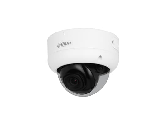 Dahua Technology WizSense IPC-HDBW3841E-AS-0280B-S2, IP-säkerhetskamera, Inomhus & utomhus, Kabel, Tak, Vit, Kupol-formad Vit