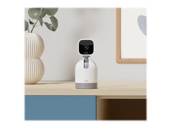 Blink Mini - Nettverksovervåkingskamera - panorering / tipping - innendørs - farge (Dag og natt) - 1920 x 1080 - 1080p - lyd - trådløs - Wi-Fi