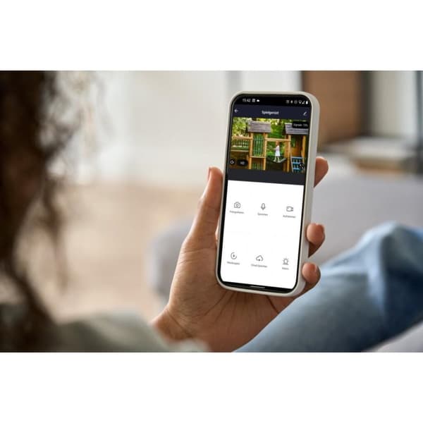 Hama WiFi-kamera Udendørs Batteri Solar Udendørs Kamera Med Bevægelsesdetektor IP65 1080p