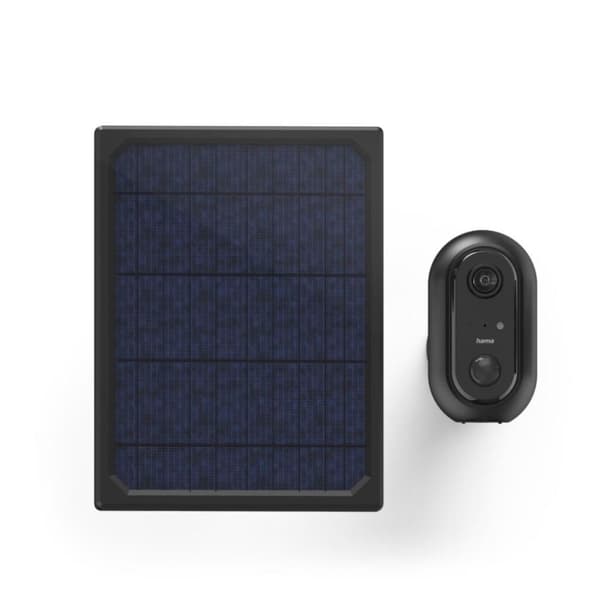 Hama WiFi-kamera Udendørs Batteri Solar Udendørs Kamera Med Bevægelsesdetektor IP65 1080p