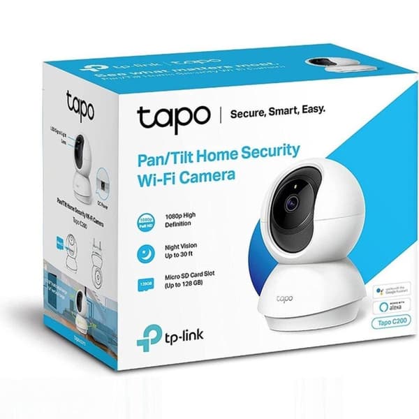 TP-Link TAPO C200 WiFi IP-kamera Vit