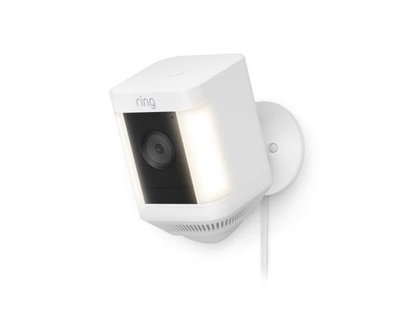 Ring Spotlight Cam Plus Plug, IP-turvakamera, Ulkona, Langaton, Katto/seinä, Valkoinen, Laatikko