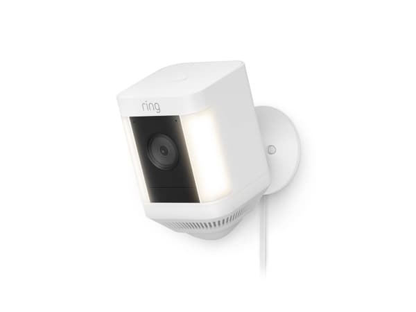 Ring Spotlight Cam Plus Plug, IP-turvakamera, Ulkona, Langaton, Katto/seinä, Valkoinen, Laatikko