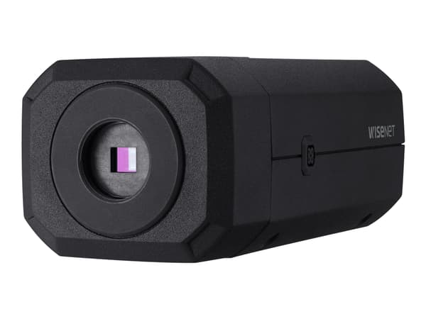 Hanwha Vision WiseNet X XNB-6003 - Nätverksövervakningskamera - låda - färg (Dag&Natt) - 2 MP - 1920 x 1080 - C-/CS-fäste - automatisk iris - ljud - Svart