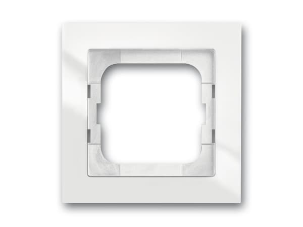 BUSCH JAEGER dekkramme 1-fold studio hvit 1721-284 ( 2CKA001754A4331 )