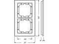 Miniatyrbild 2 av 3: Busch-Jaeger 1754-0-4341, Röd, Busch-Jaeger, 91 mm, 162 mm, 1,1 cm