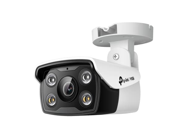 TP-Link VIGI C340, IP-sikkerhetskamera, Utendørs, Koblet med ledninger (ikke trådløs), Tak/vegg/stang, Sort, Hvit, Kule (form) Sort, Hvit