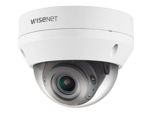 Hanwha Vision WiseNet Q QNV-6082R1 - Nettverksovervåkingskamera - kuppel - farge (Dag og natt) - 2 MP - 1920 x 1080 - 1080p - automatisk irisblender Hvit