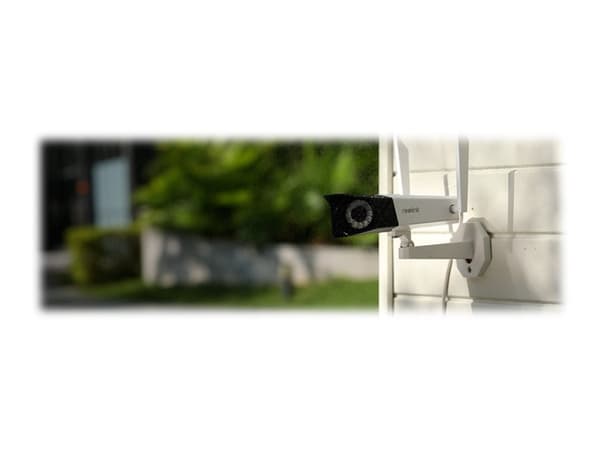 Reolink Duo WiFi - Nätverksövervakningskamera - utomhusbruk, inomhusbruk - väderbeständig - färg (Dag&Natt) - 8 MP - 4608 x 1728 - fast lins - ljud -