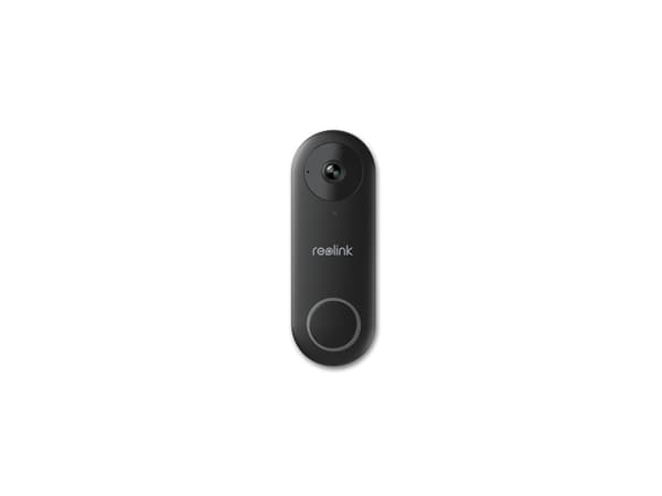 Reolink - Smart dörrklocka - med kamera - 2K+, wired, WiFi, video - trådlös, kabelansluten - 802.11a/b/g/n - 2.4 Ghz, 5 GHz - 10/100 Ethernet