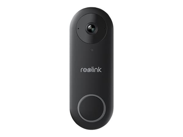 Reolink - Smart dørbjelle og ringeklokke - med kamera - 2K+, wired, WiFi, video - trådløs, kablet - 802.11a/b/g/n - 2.4 Ghz, 5 GHz - 10/100 Ethernet