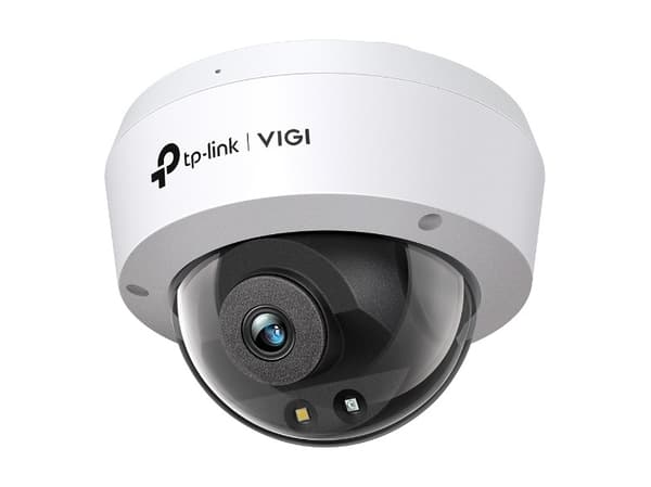TP-Link VIGI C230(2.8mm), IP-sikkerhetskamera, Inne & Ute, Koblet med ledninger (ikke trådløs), Tak, Hvit, Kuppel