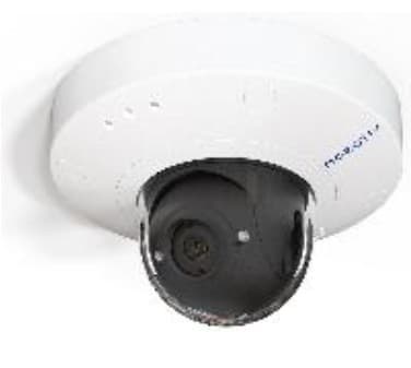 Mobotix v71, IP-sikkerhedskamera, sisäinen kamera, digitaalinen PTZ, 120 dB, 80000 t Valkoinen, musta
