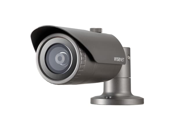 Hanwha Techwin WiseNet Q QNO-7012R - Verkkovalvontakamera - luodinkestävä - ulkokäyttöön - pölytiivis/vedenkestävä/iskunkestävä - väri (päivä/yö) - 4