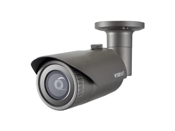 Hanwha Techwin WiseNet Q QNO-7012R - Verkkovalvontakamera - luodinkestävä - ulkokäyttöön - pölytiivis/vedenkestävä/iskunkestävä - väri (päivä/yö) - 4