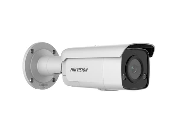 Hikvision Pro Series with AcuSense DS-2CD2T46G2-ISU/SL - Nätverksövervakningskamera - färg (Dag&Natt) Vit