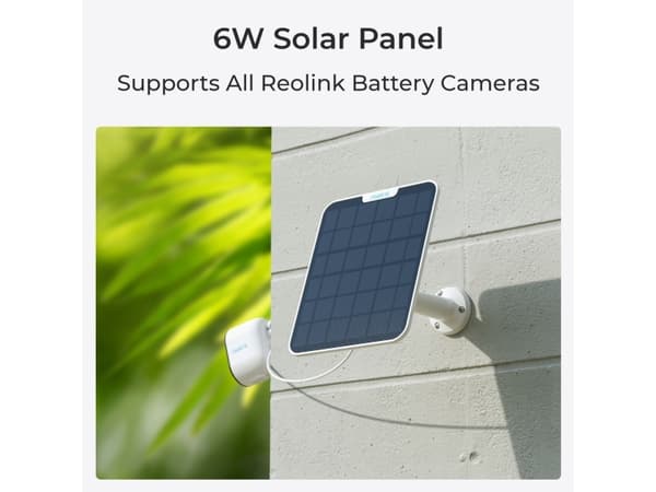 Reolink 6975253985388, 6 W, 6 V, 0,96 A, IP65, USB Type-C, 4 m