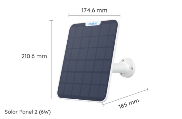 Reolink 6975253985388, 6 W, 6 V, 0,96 A, IP65, USB Type-C, 4 m