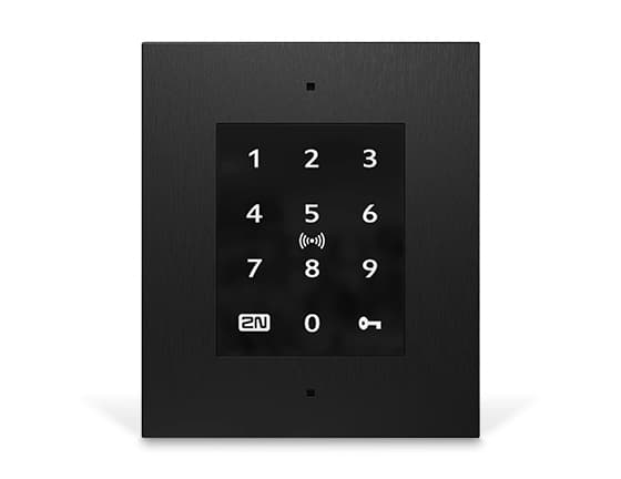 2N 9160347, Grunnleggende tilgangskontrollleser, Kodelesing, tilgang, Brikke/kortleser, tilgang, Bluetooth, IP54