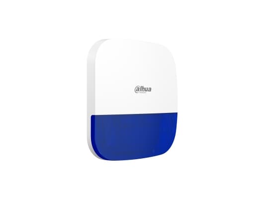 Dahua Technology DHI-ARA13-W2(868) blue, Trådløs sirene, Utendørs, Akrylonitril-butadien-styren (ABS), Polykarbonat (PC), 1600 m, 868.6 MHz, 110 dB