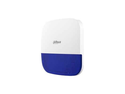 Dahua Technology DHI-ARA13-W2(868) blue, Trådløs sirene, Utendørs, Akrylonitril-butadien-styren (ABS), Polykarbonat (PC), 1600 m, 868.6 MHz, 110 dB