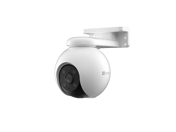 EZVIZ H8 Pro 3K, IP-sikkerhetskamera, Inne & Ute, Ledning & Trådløs, Vegg/stang, Sort, Hvit, Sfærisk Sort, Hvit