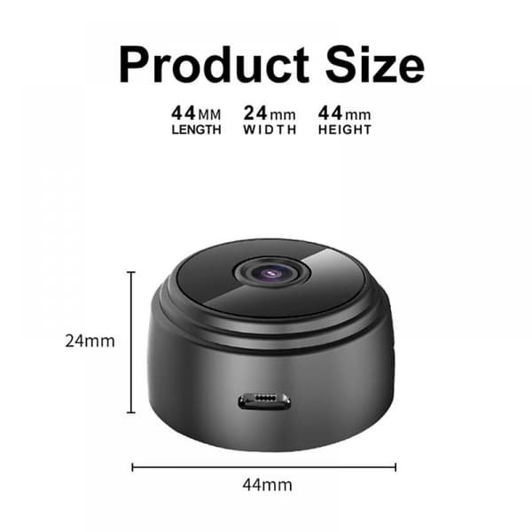 A9-1W Mini WiFi Fjärrstyrd / Rörelseaktiverad Övervakningskamera