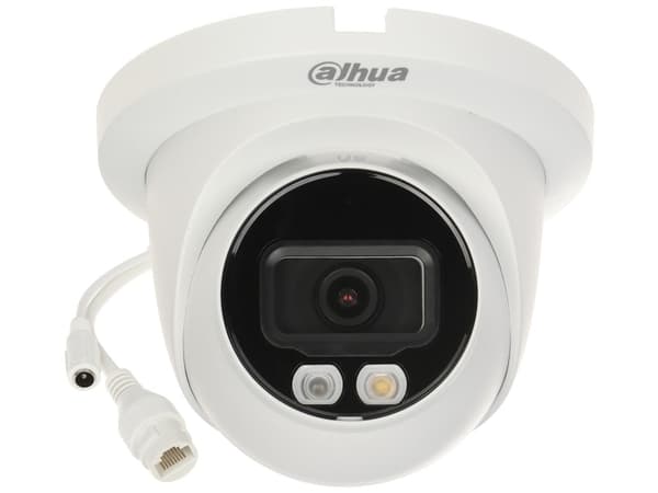 Dahua WizSense 2 Series IPC-HDW2549TM-S-IL - Verkkoturvakamera - silmämunakamera - pölytiivis/vesitiivis - väri (päivä/yö) - 5 MP - 2960 x 1668 - 720
