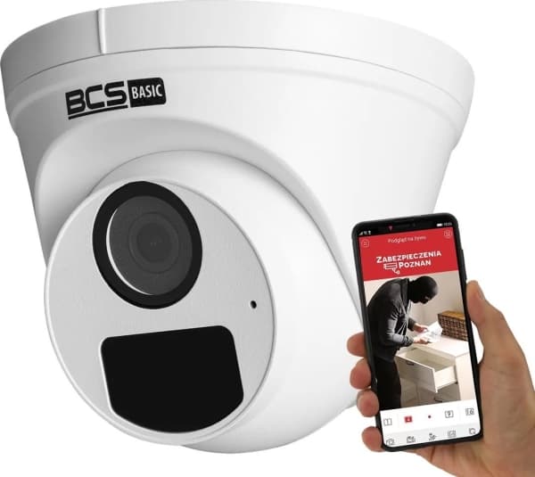 Kamera IP BCS CAMERA IP BCS-B-EIP15FR3(2.0) - 5&nbsp;Mpx 2,8&nbsp;mm BCS BASIC