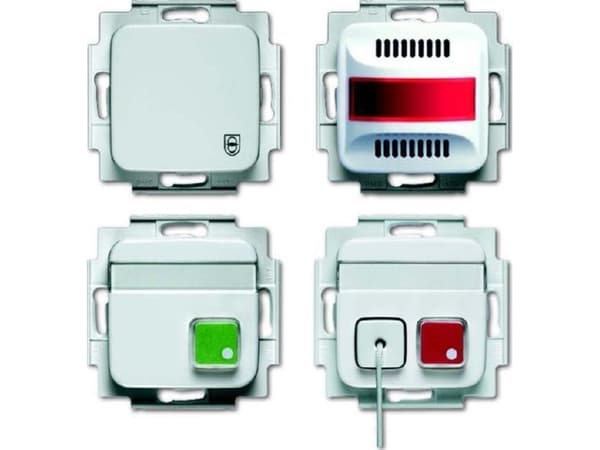 BUSCH JAEGER ringesett 1510 UC-214-101 for handikaptoalett ( 2CKA001582A0422 )