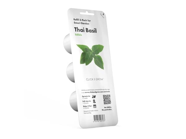 Click &amp; Grow Seeds for Smart Pot - Taiwanilainen basilika (SGR37X3) 3kpl.
